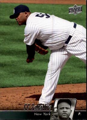 CC Sabathia #343 2010 Upper Deck Baseball