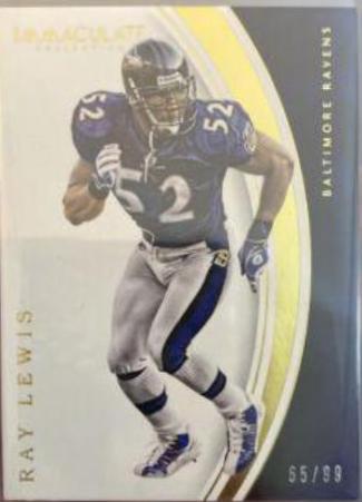 Ray Lewis #2 Football Cards 2016 Panini Immaculate