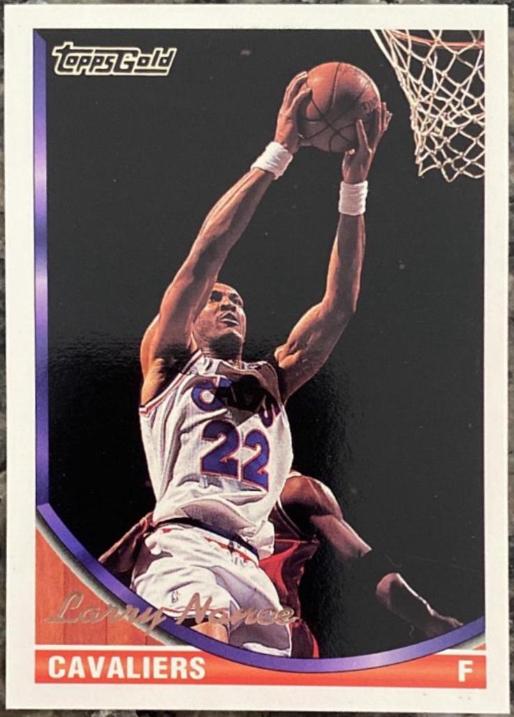 Larry Nance #74 1993 Topps Gold Basketball