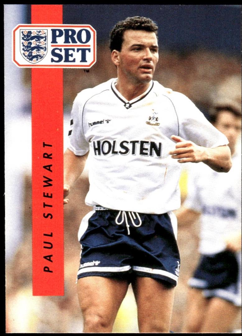 Paul Stewart #235 1990 Pro Set Soccer