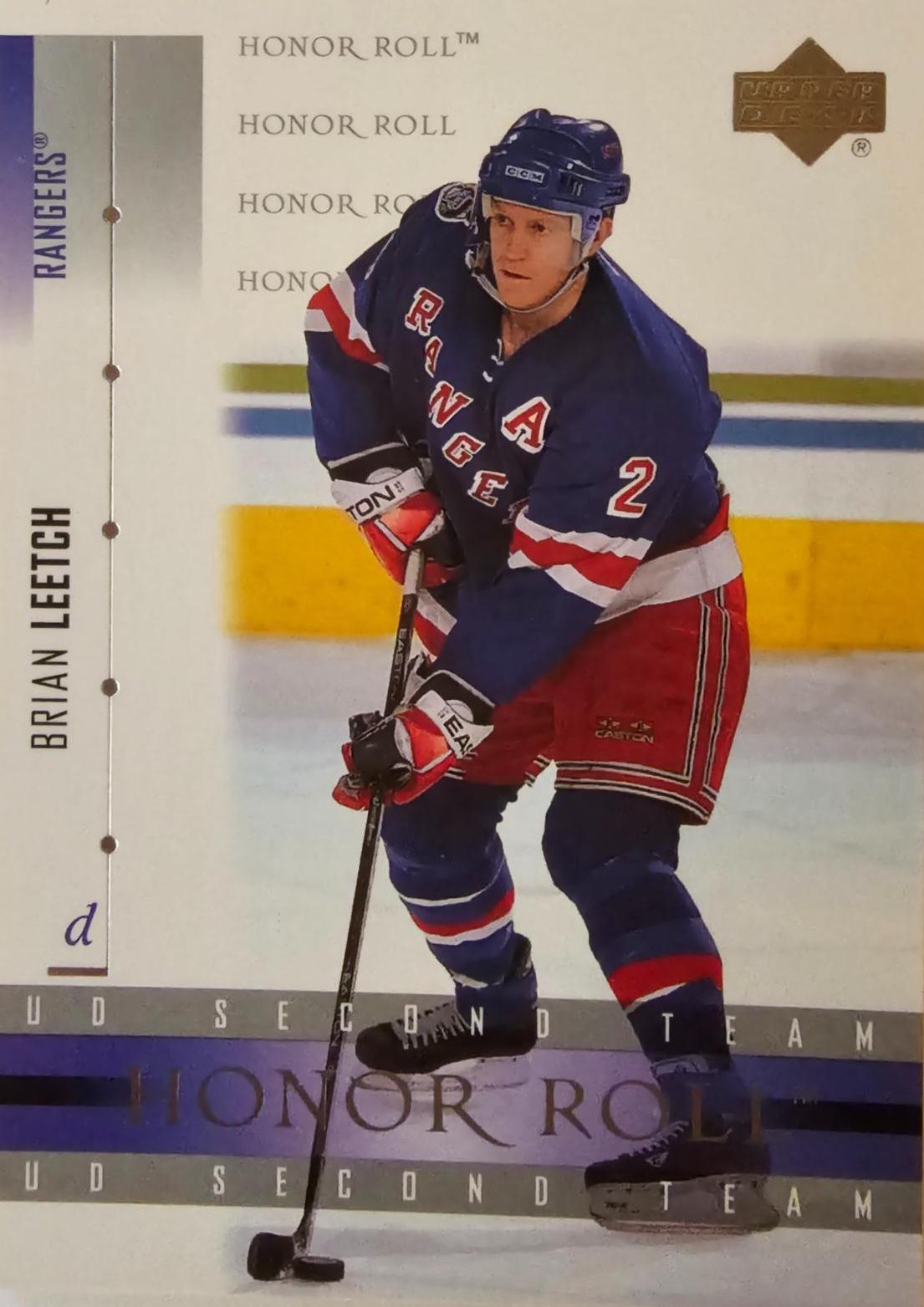 Brian Leetch #17 2001 Upper Deck Honor Roll Hockey