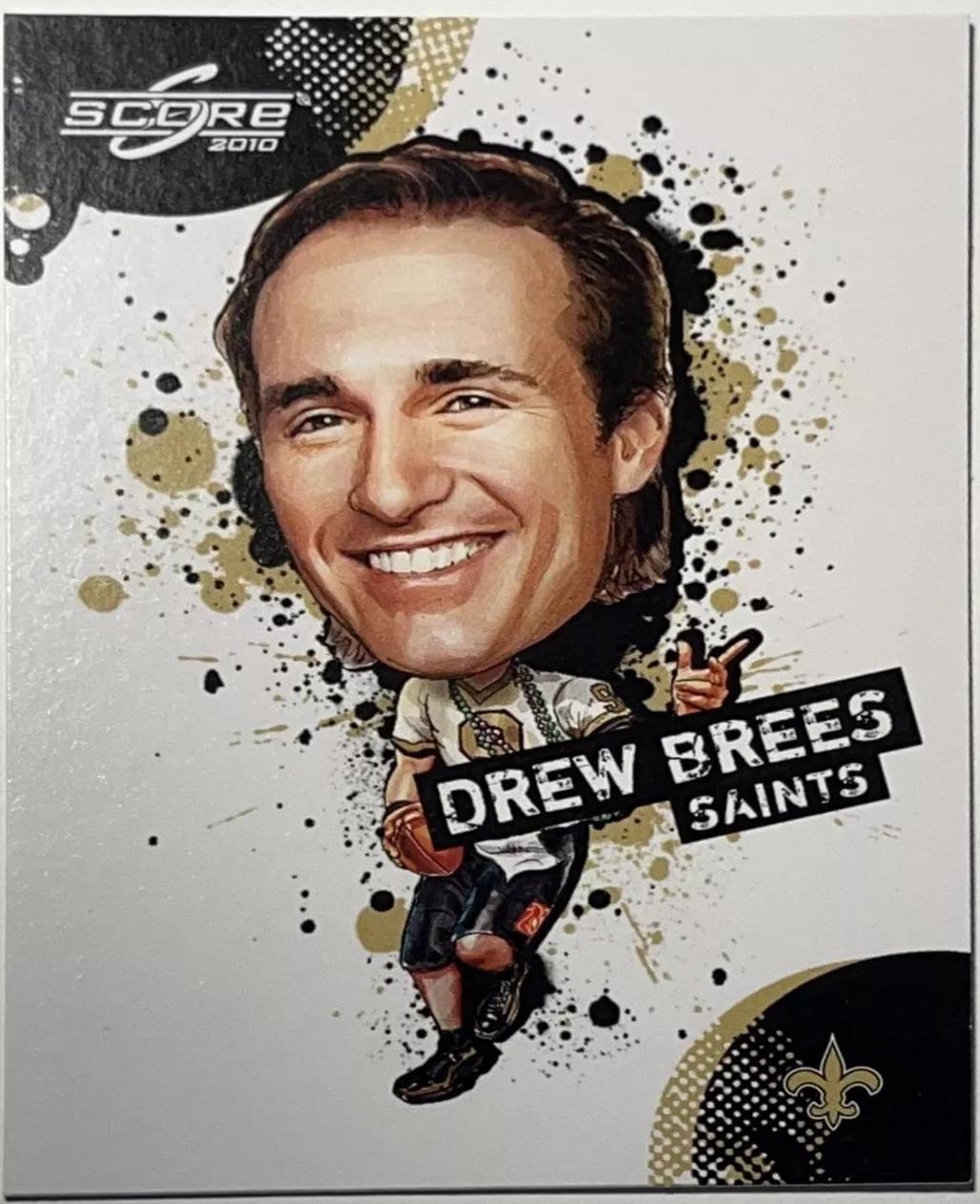 Drew Brees #11 Football Cards 2010 Panini Score