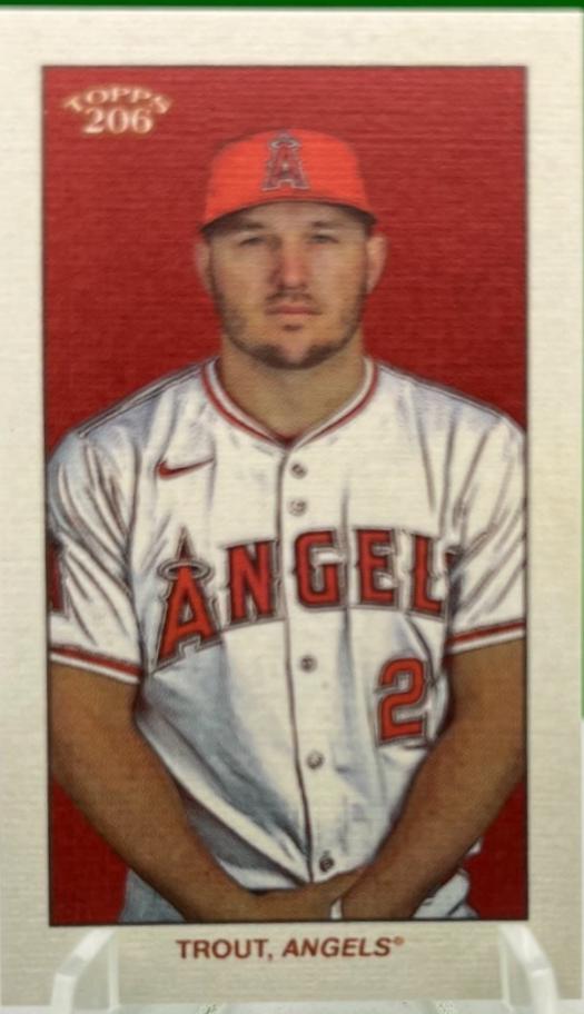 Mike Trout [Canvas Stock]