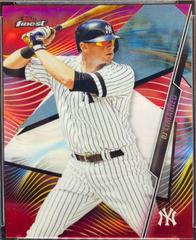 DJ LeMahieu [Red Refractor] #103 Baseball Cards 2020 Topps Finest Prices