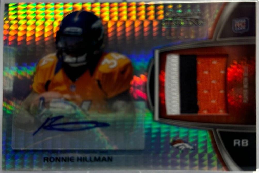 Ronnie Hillman [Autograph Prism Refractor] #11