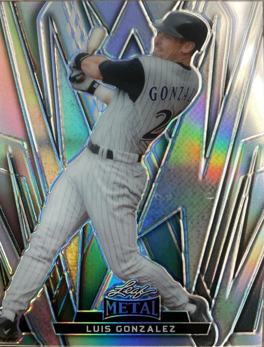 Luis Gonzalez #41 2024 Leaf Metal Baseball