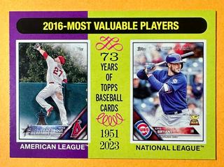 Kris Bryant / Mike Trout