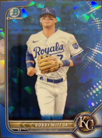 Bobby Witt Jr. #BCP-146 Baseball Cards 2022 Bowman Chrome Prospects Sapphire