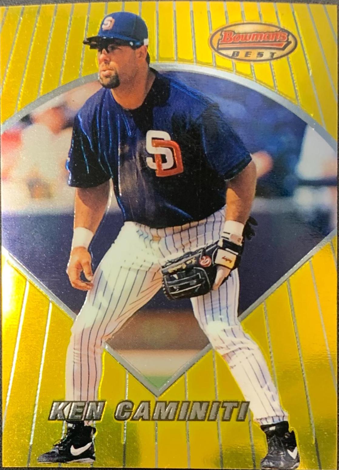 Ken Caminiti #11 Baseball Cards 1996 Bowman's Best