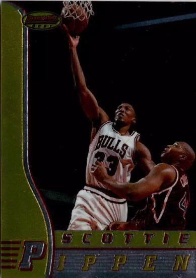 Scottie Pippen #1 Basketball Cards 1996 Bowman's Best
