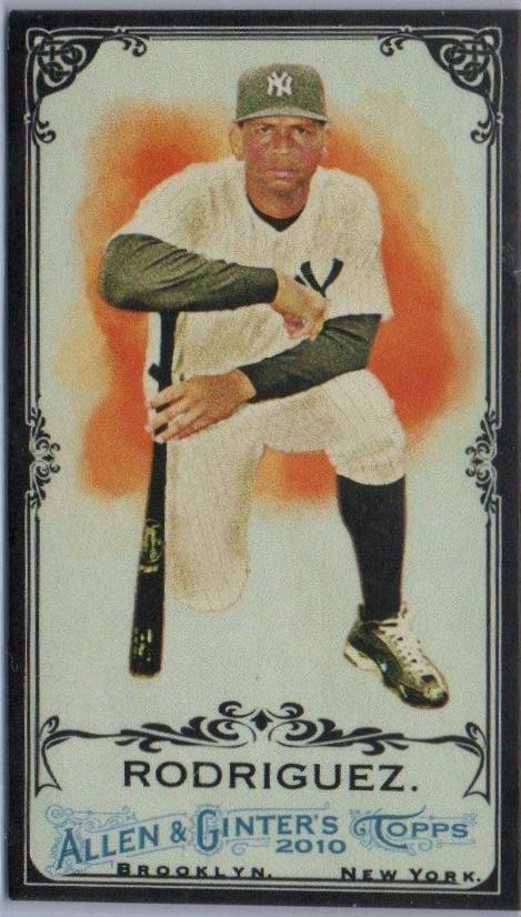 Alex Rodriguez [Mini Black] #285