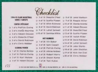 Checklist 139-175