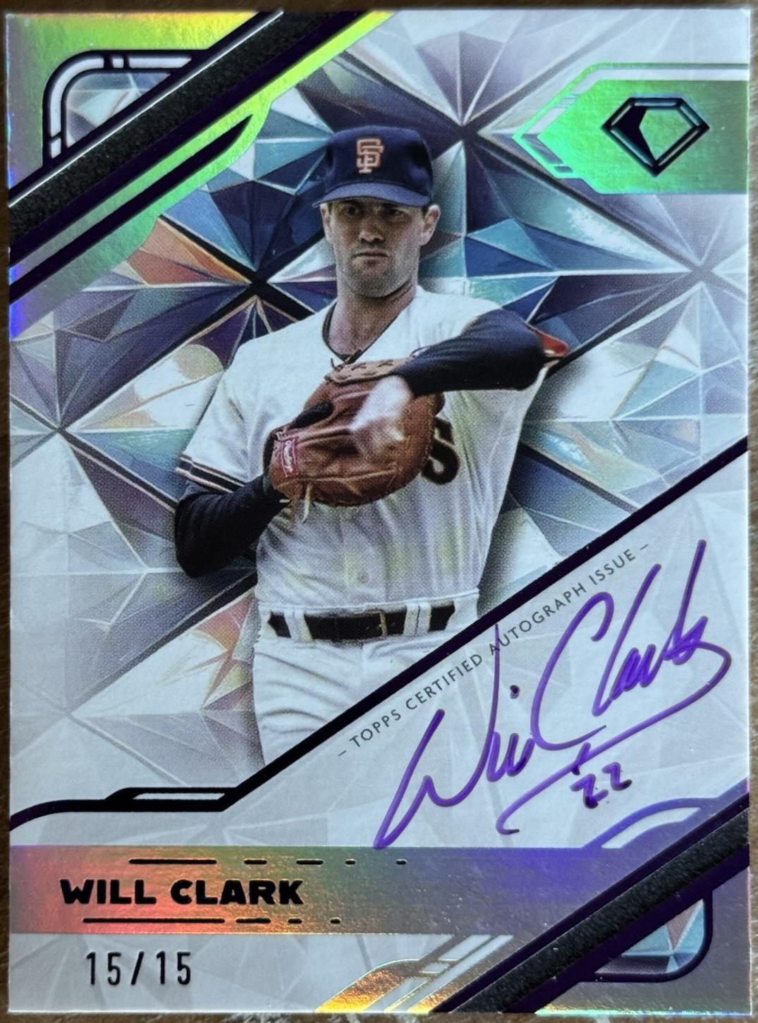 Will Clark [Purple Ink] #WPA-WC