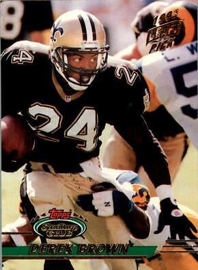 Derek Brown #516 Football Cards 1993 Stadium Club