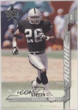 Derrick Gibson #267 2001 Leaf Rookies & Stars Football