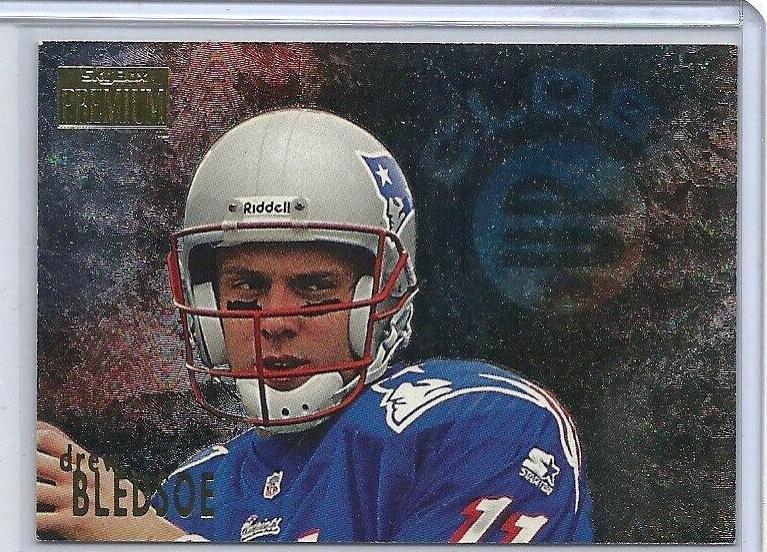 Drew Bledsoe #2 Football Cards 1996 Skybox Premium Close Ups