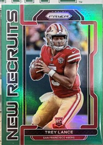 Trey Lance [Green Prizm] #NR-3