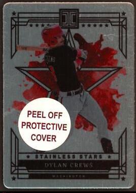 Dylan Crews #9 Baseball Cards 2024 Panini Impeccable Stainless Stars