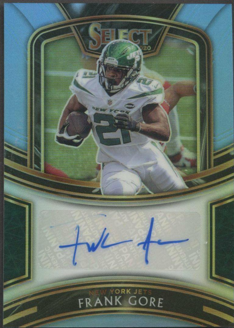 Frank Gore [Light Blue Prizm]