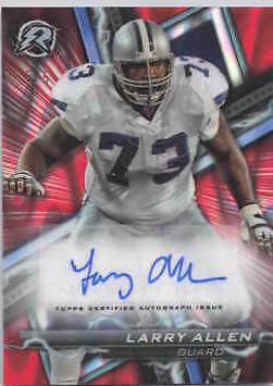Larry Allen [Red Geometric] #RA-LA