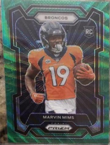 Marvin Mims #318 2023 Panini Prizm Football