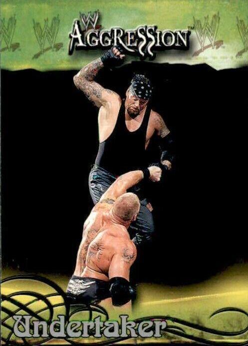 Undertaker #75 Wrestling Cards 2003 Fleer WWE Aggression