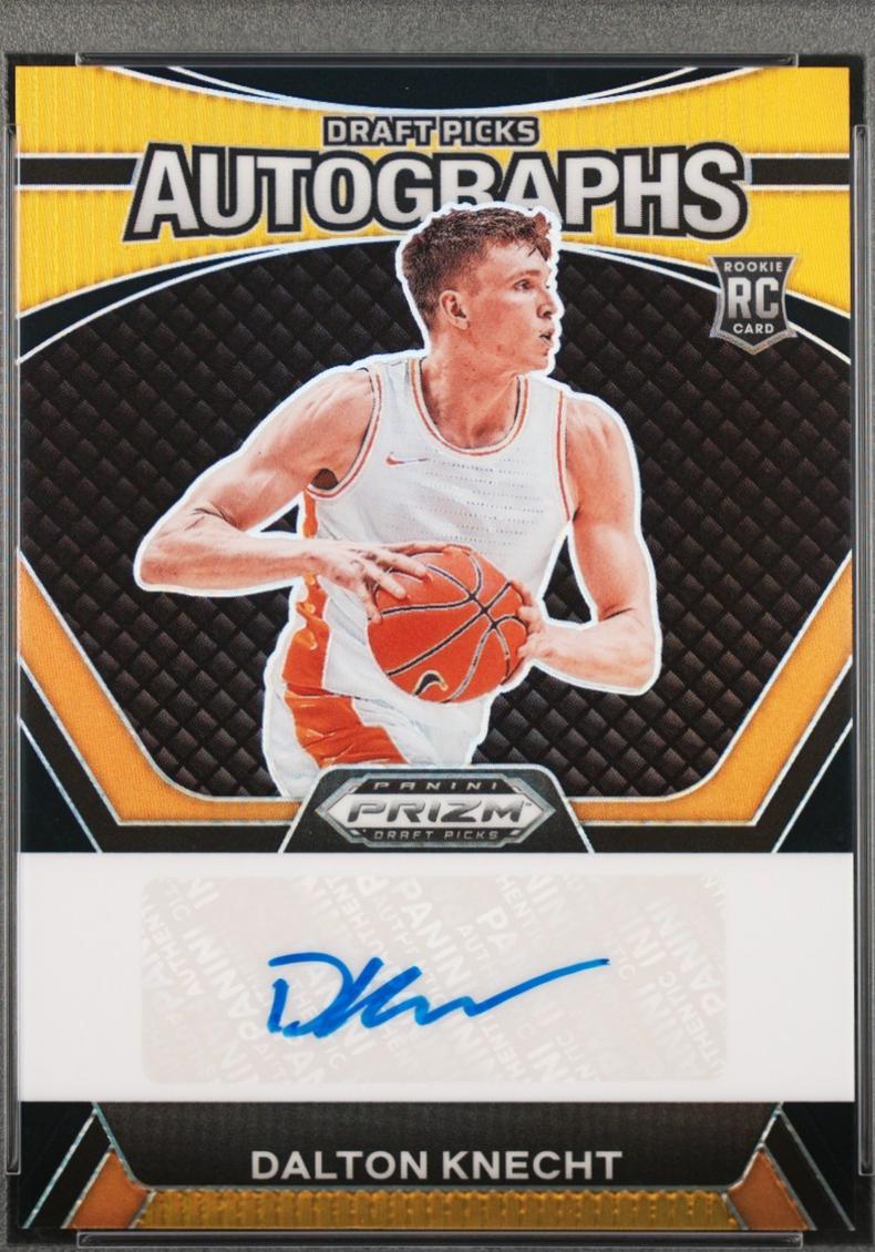 Dalton Knecht #DPA-DKC 2024 Panini Prizm Draft Picks Autograph Basketball