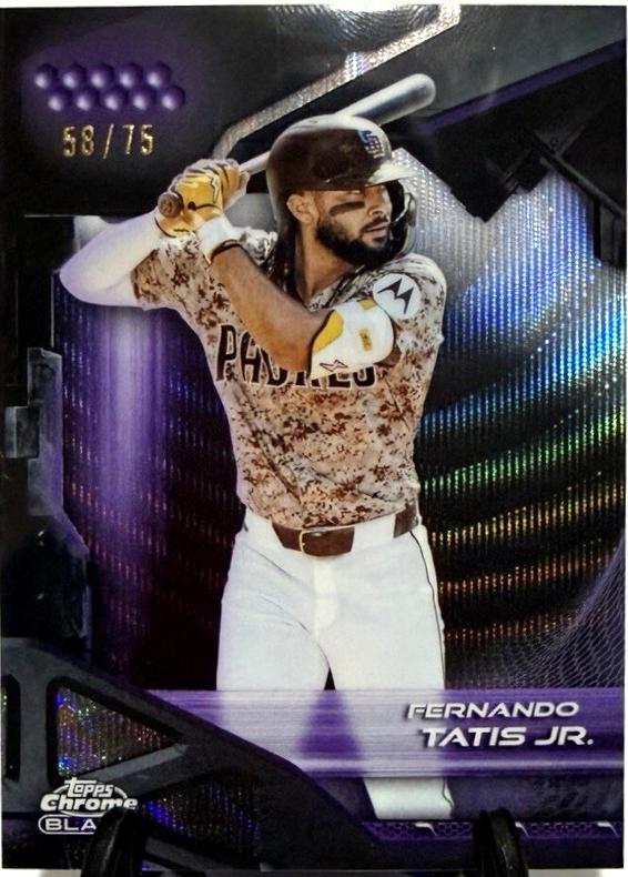 Fernando Tatis Jr. [Purple Wave Refractor] #100