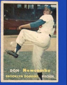 Don Newcombe #130 Baseball Cards 1957 Topps