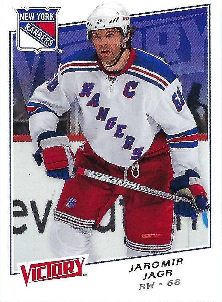 Jaromir Jagr #66 Hockey Cards 2008 Upper Deck Victory