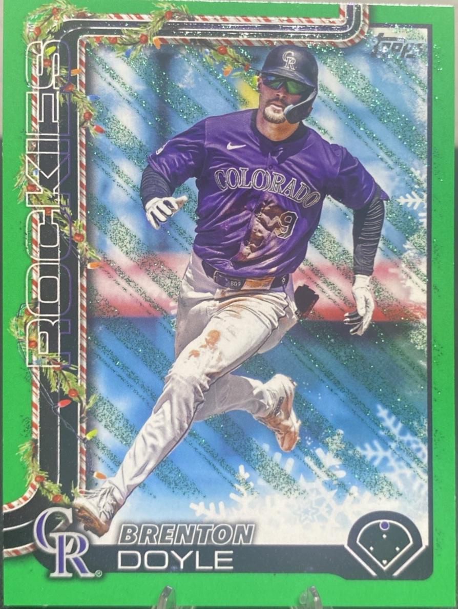 Brenton Doyle [Green Glitter] #H101 Prices | 2025 Topps Holiday