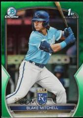 Blake Mitchell [Green] #BDC-133 Baseball Cards 2023 Bowman Draft Chrome Prices