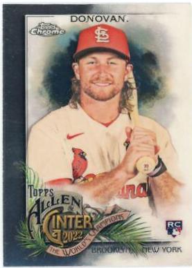 Brendan Donovan #226 Baseball Cards 2022 Topps Allen & Ginter Chrome