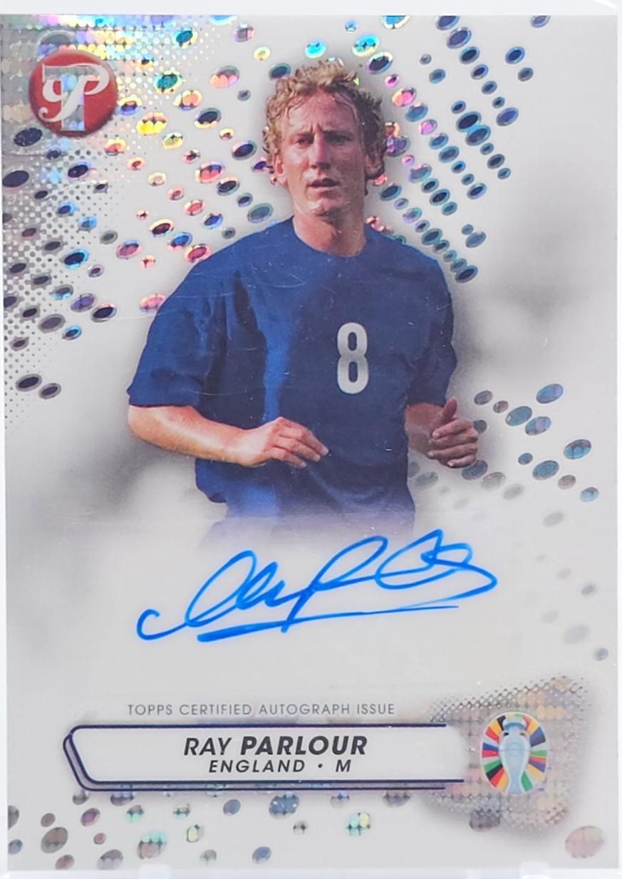 Ray Parlour #PA-RP 2023 Topps Pristine Road To Euro 2024 Autograph Soccer