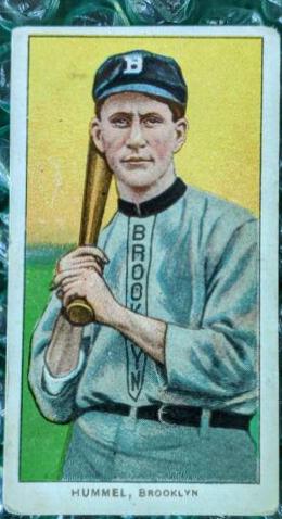 John Hummel #NNO Baseball Cards 1909 T206 Piedmont 350-460 Factory 25