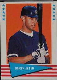Derek Jeter #5 Baseball Cards 1999 Fleer