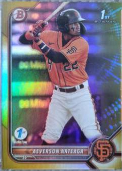 Aeverson Arteaga [Gold Foil] #BPPF-82