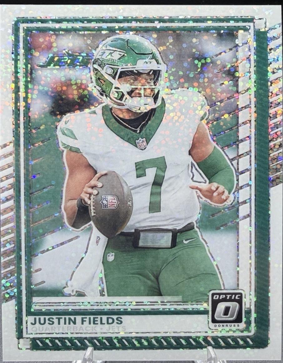 Justin Fields [White Sparkle] #167