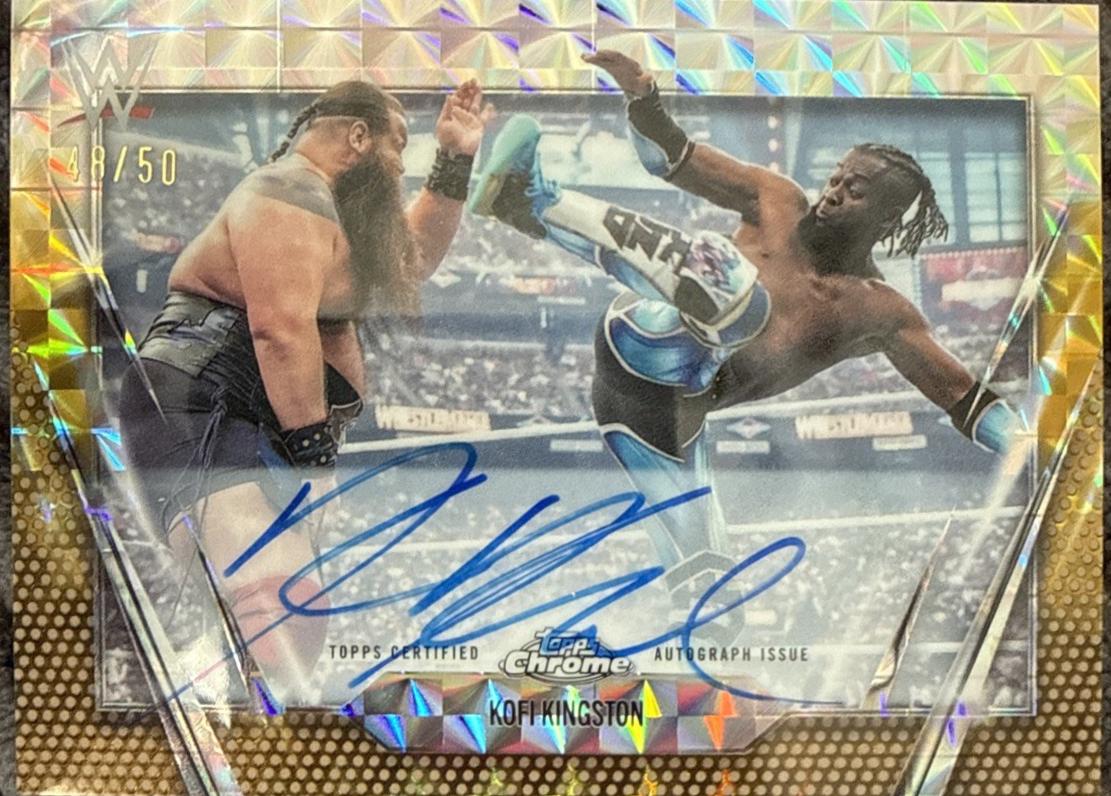 Kofi Kingston [Gold Geometric] #BCA-KOK