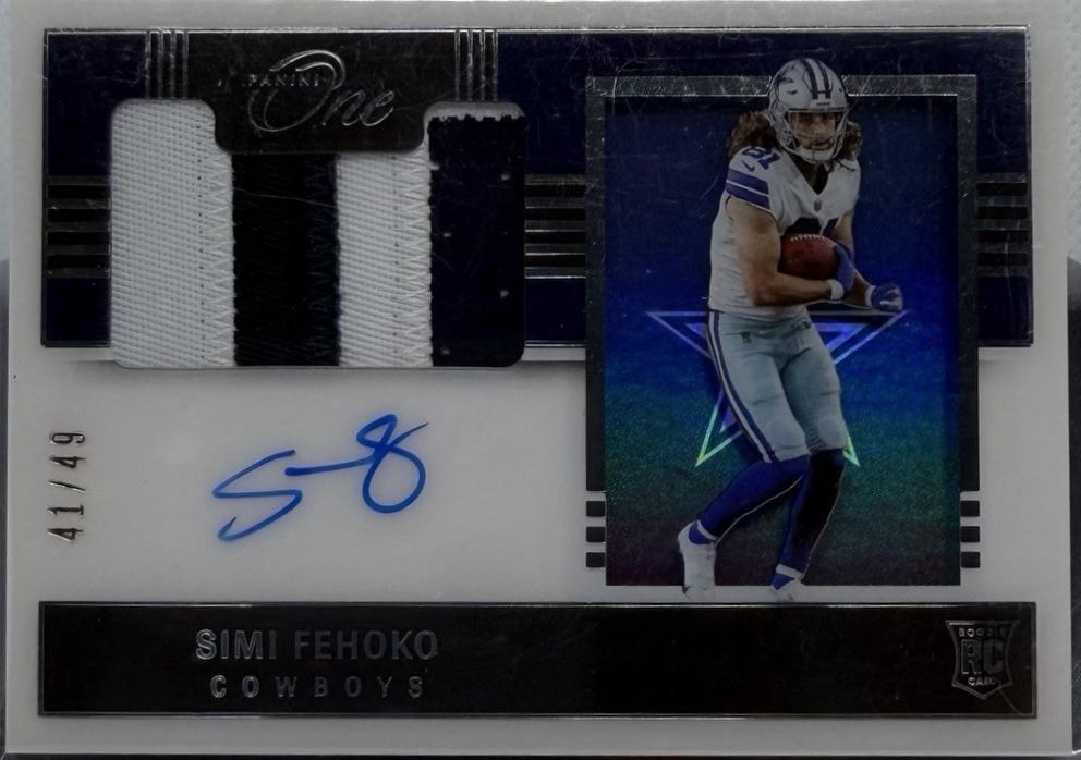 Simi Fehoko [Blue Autograph] #140