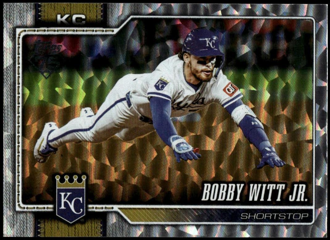 2026 Topps Bobby Witt Jr. [Silver Crackleboard] #205 card