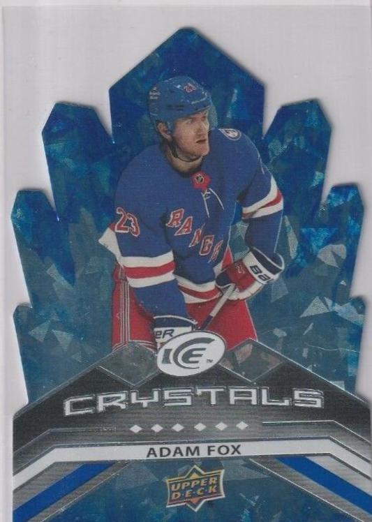 Adam Fox #IC-21 Hockey Cards 2021 Upper Deck Ice Crystals