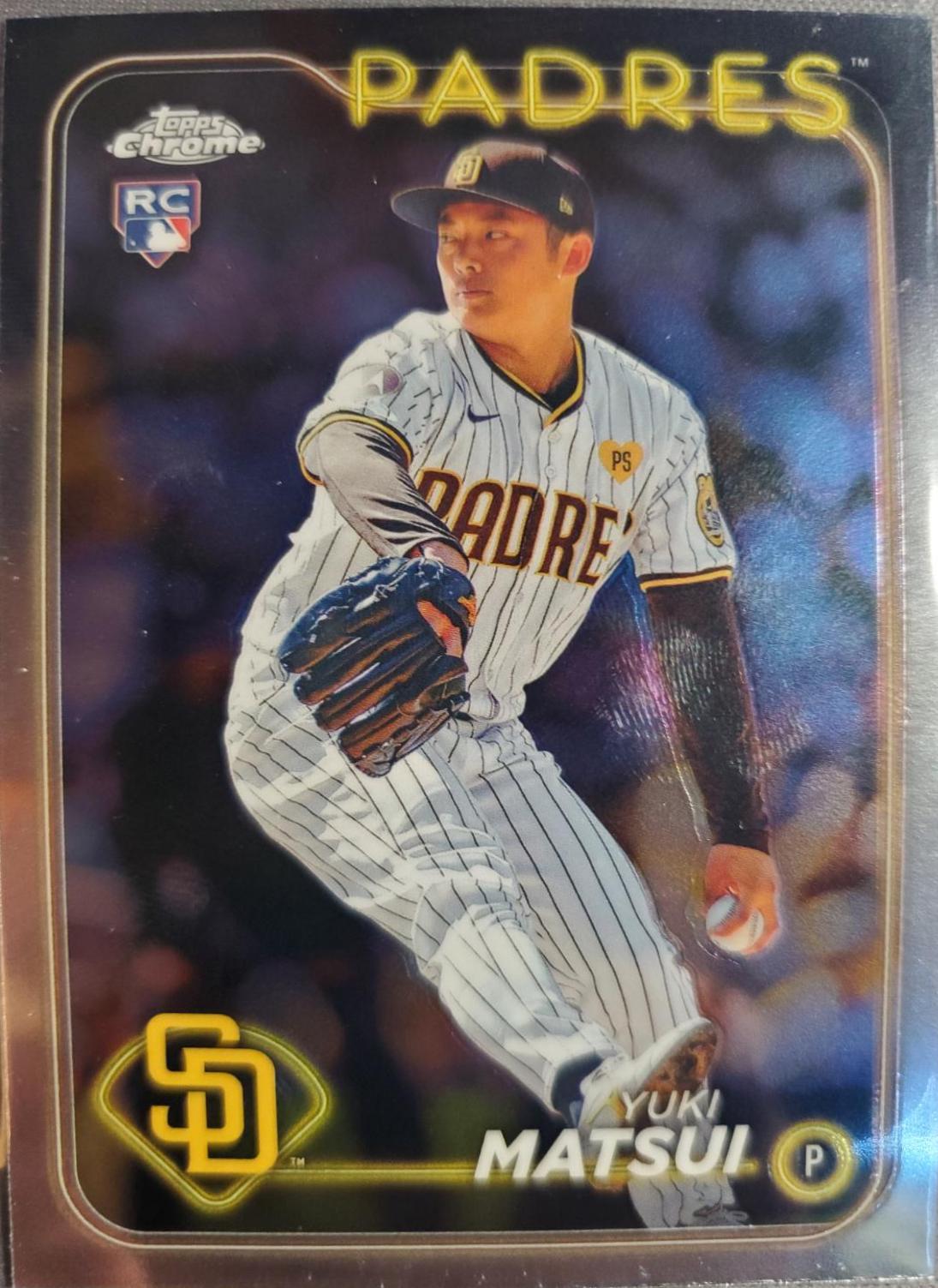 Yuki Matsui #116 Baseball Cards 2024 Topps Chrome