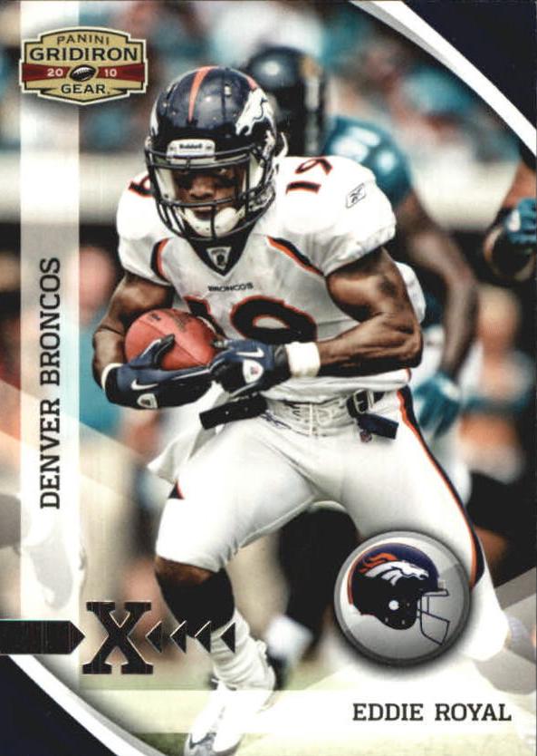 Eddie Royal #43 Football Cards 2010 Panini Gridiron Gear