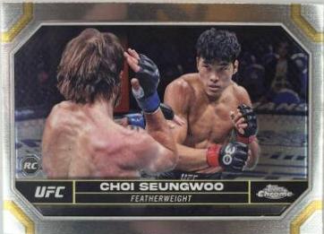 Choi SeungWoo RC #147 Ufc Cards 2024 Topps Chrome UFC