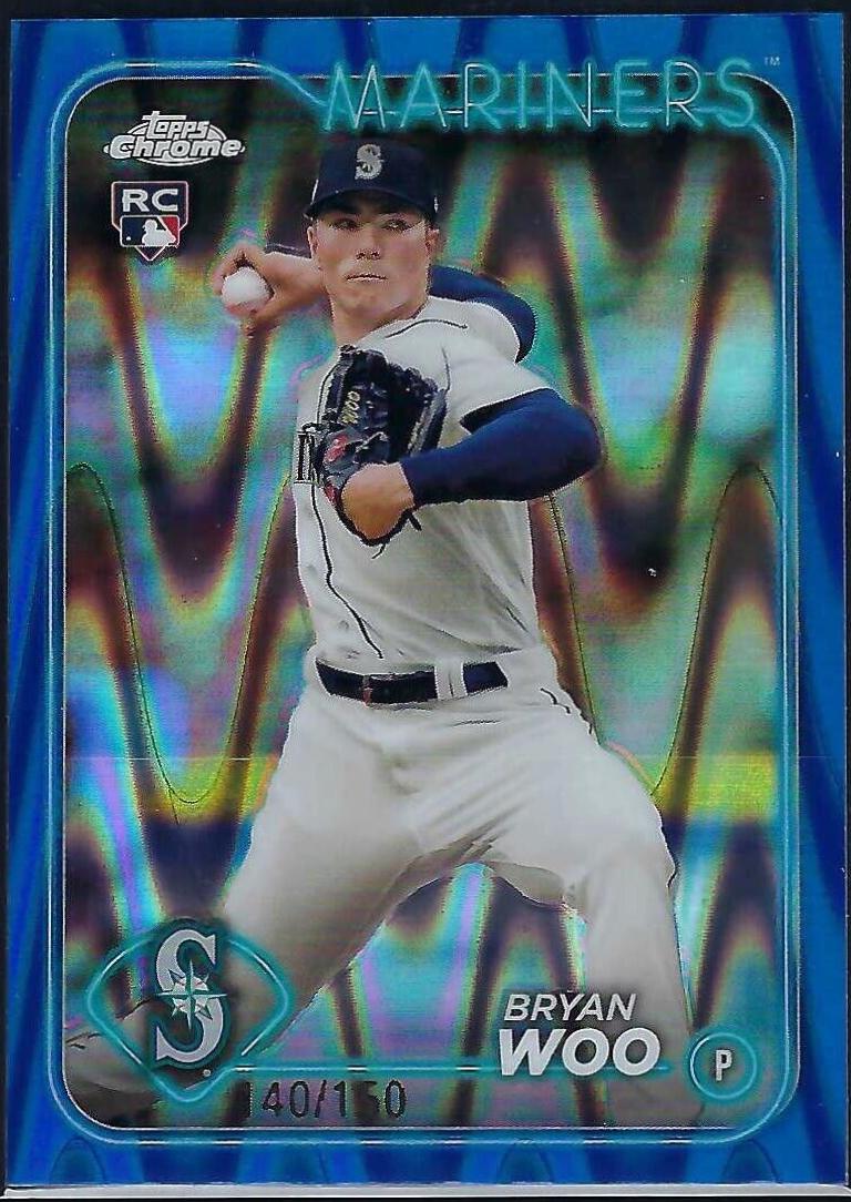 Bryan Woo [RayWave Blue Refractor] #172