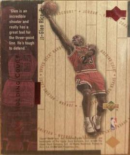 Glen Rice, Michael Jordan