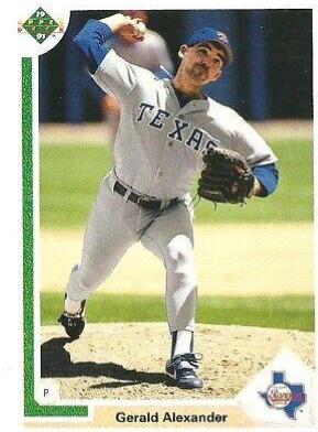 Gerald Alexander #72F Baseball Cards 1991 Upper Deck Final Edition