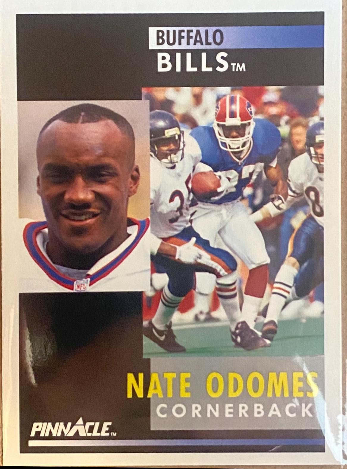 Nate Odomes #22 Football Cards 1991 Pinnacle