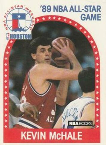 Kevin McHale All-Star #156 Basketball Cards 1989 Hoops